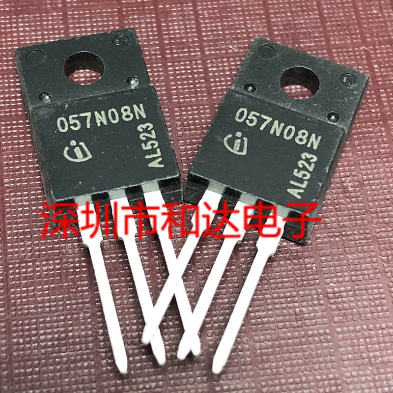 

5pcs 057N08N IPA057N08N TO-220F 80V 80A