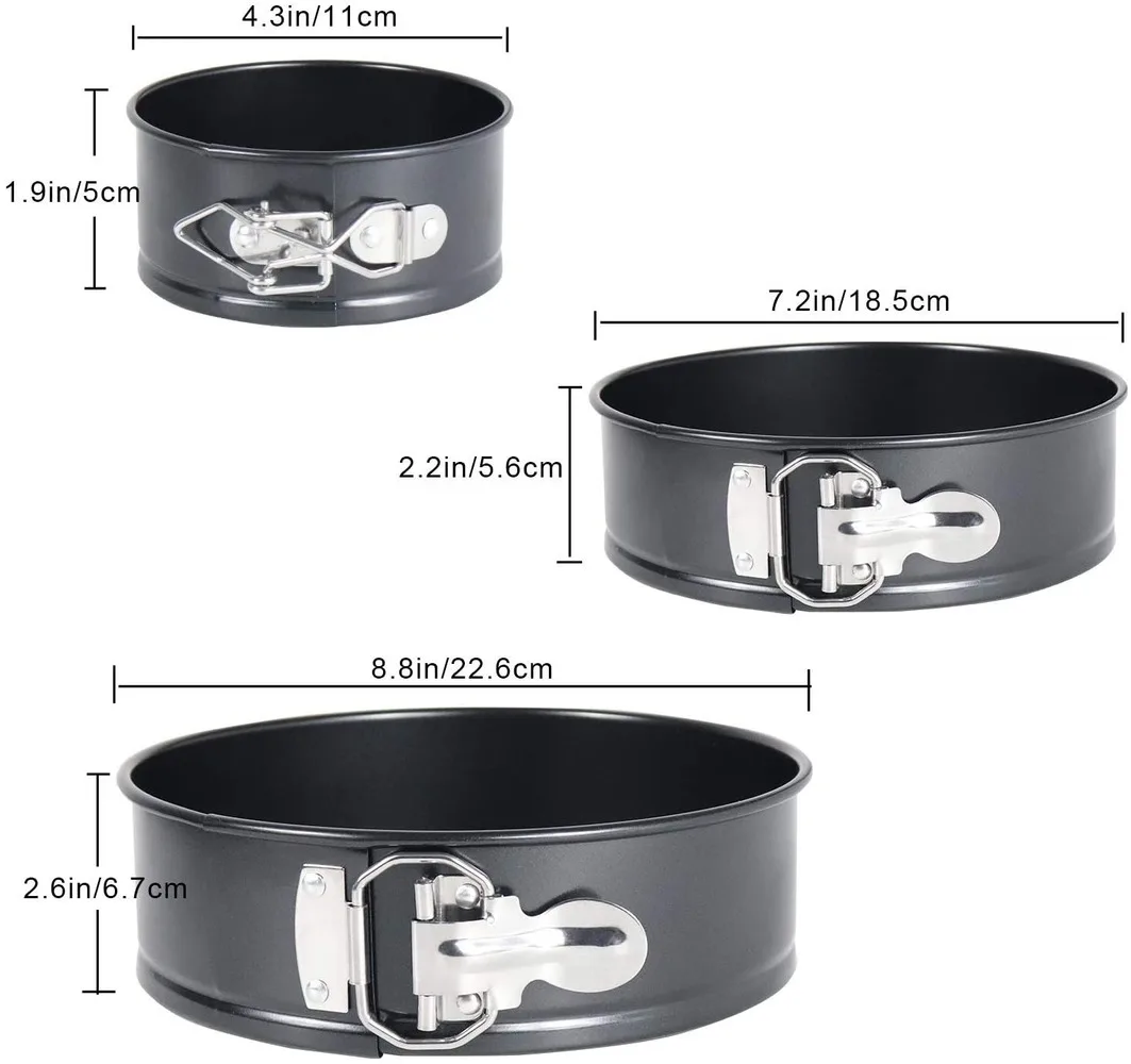 Форма для выпечки торта Оловянная круглая форма с антипригарным покрытием