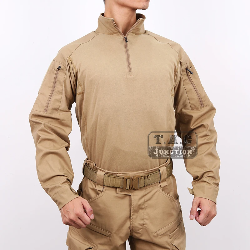 Emerson BDU G4 Боевая тактическая рубашка с длинным рукавом в стиле CP для сражения