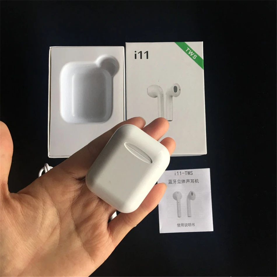 I11 tws беспроводные наушники Bluetooth 5,0 стерео 3D наушники i7s i9s TWS мини наушники гарнитура для iPhone samsung Xiaomi huawei LG