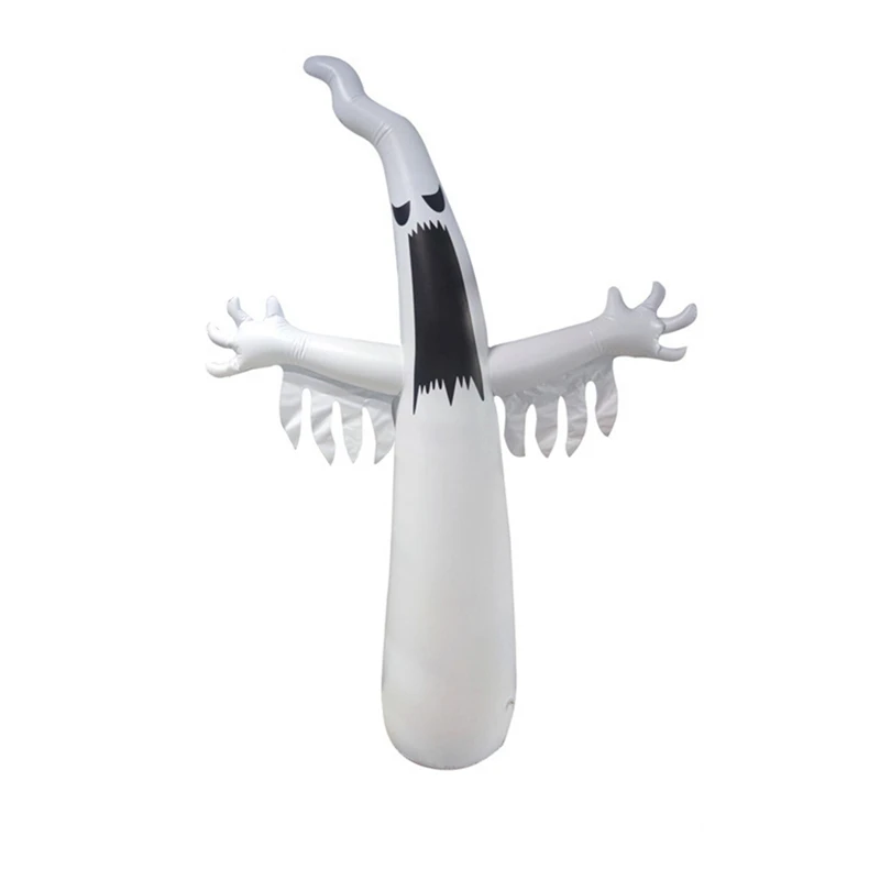 

Надувной призрак 250 см Хэллоуин красочный орнамент светильник ed светодиодный светильник с дистанционным управлением наружное украшение ре...