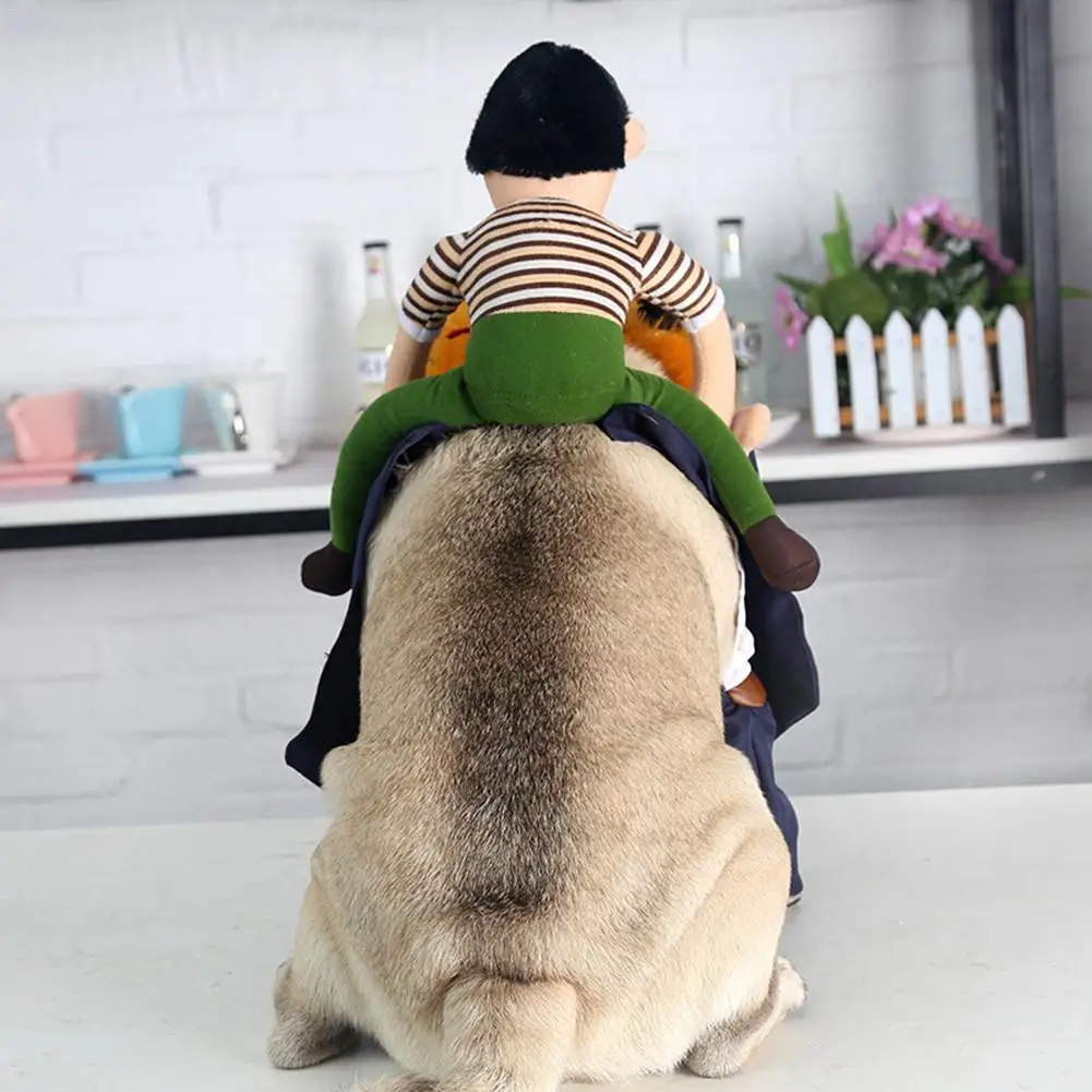 Костюм для домашних животных одежда собак на Хэллоуин Забавный президент