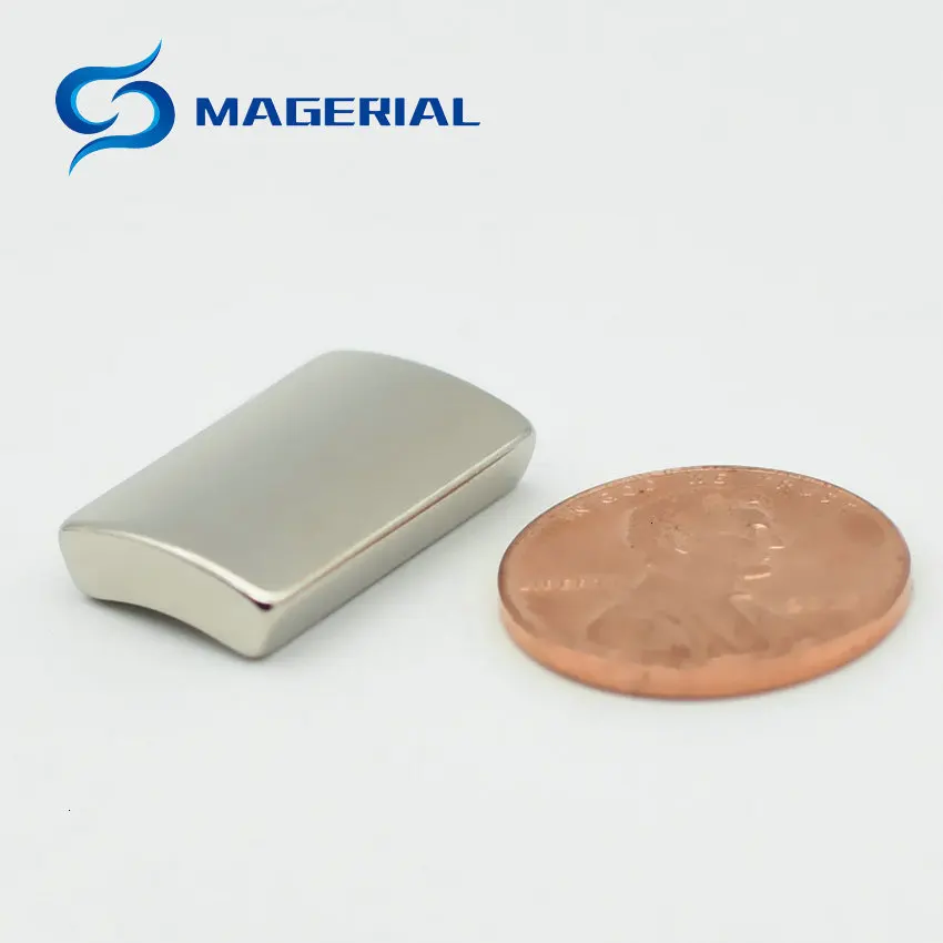 NdFeB магнит дуги OR18xIR14x45deg. x20 мм N42H сильный двигатель магнит для генераторов ветряной турбины Неодимовый Постоянный магнит
