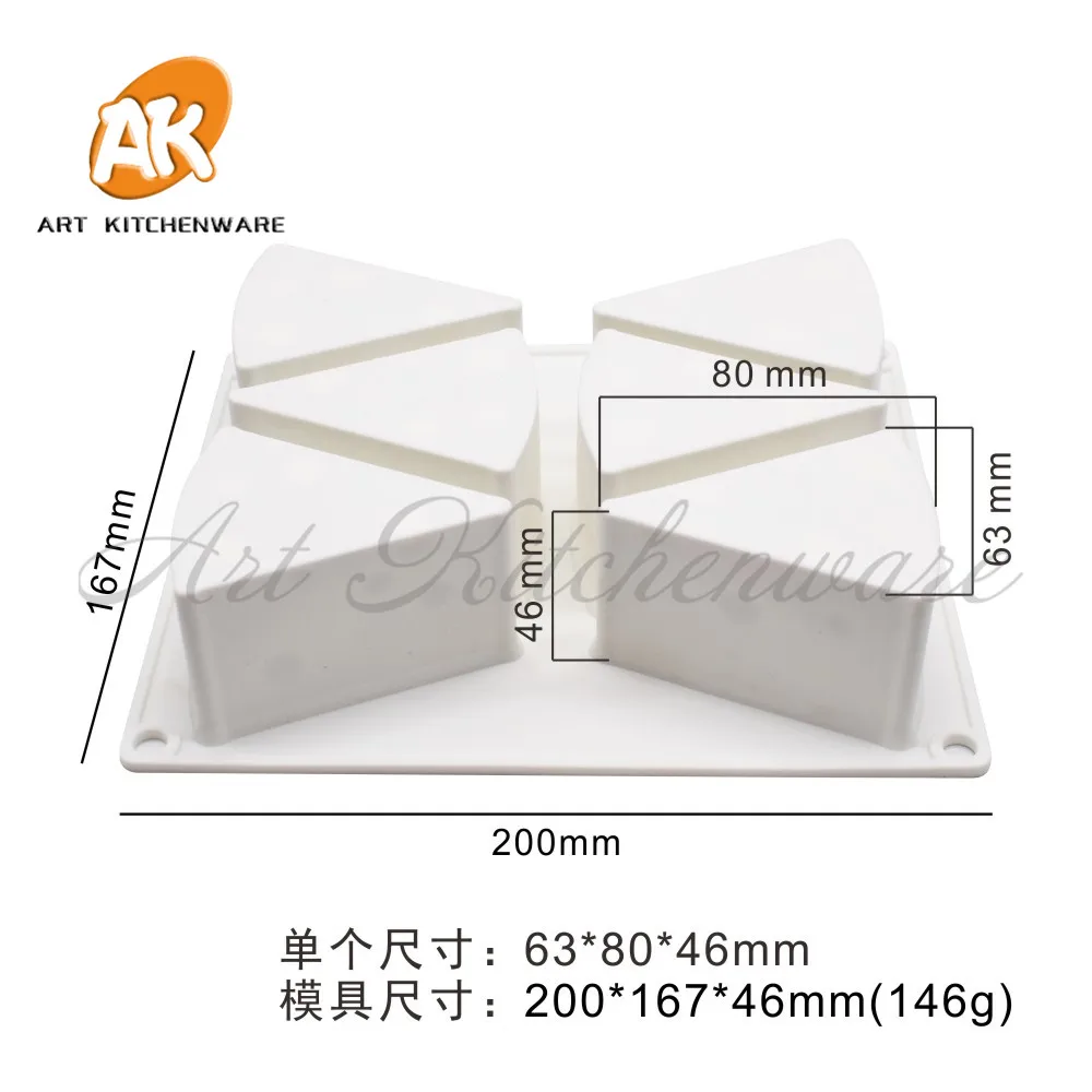 

New Cheese Silicone Cake Mold DIY Baking Non-Stick Mousse Chocolate Cookies Pastry Molds Dessert Candy Decorating Mould Tools