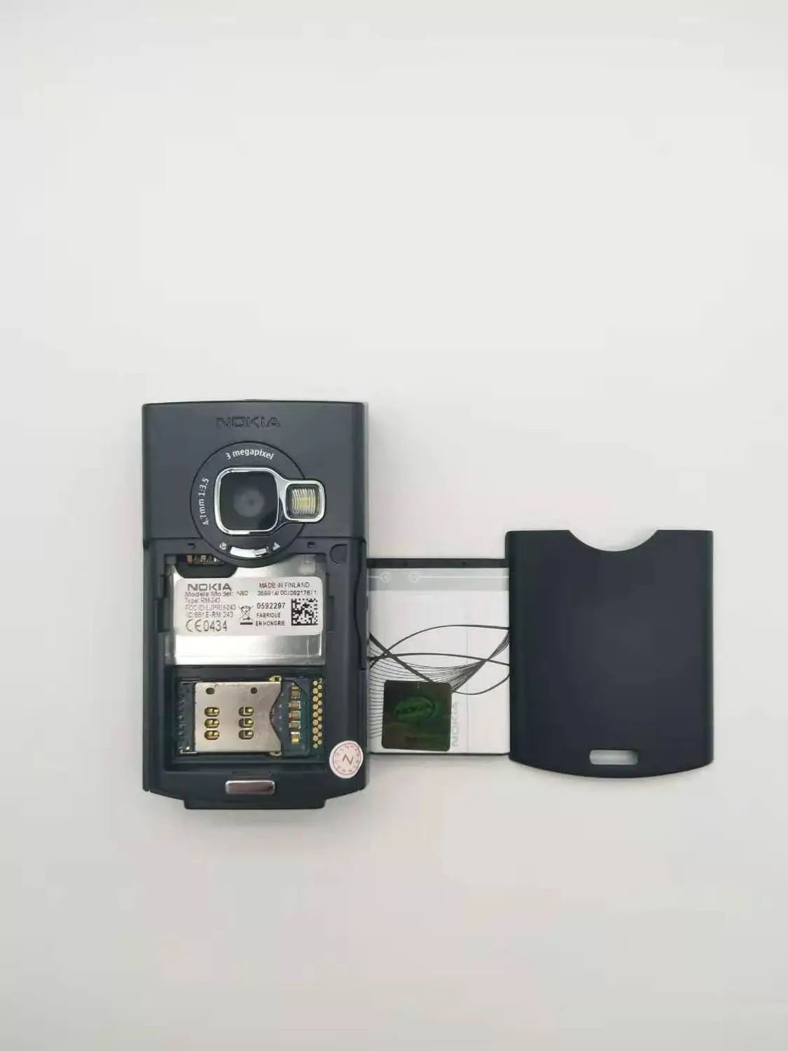 Nokia n80 Восстановленный-разблокированный оригинальный N80 мобильный телефон 2G