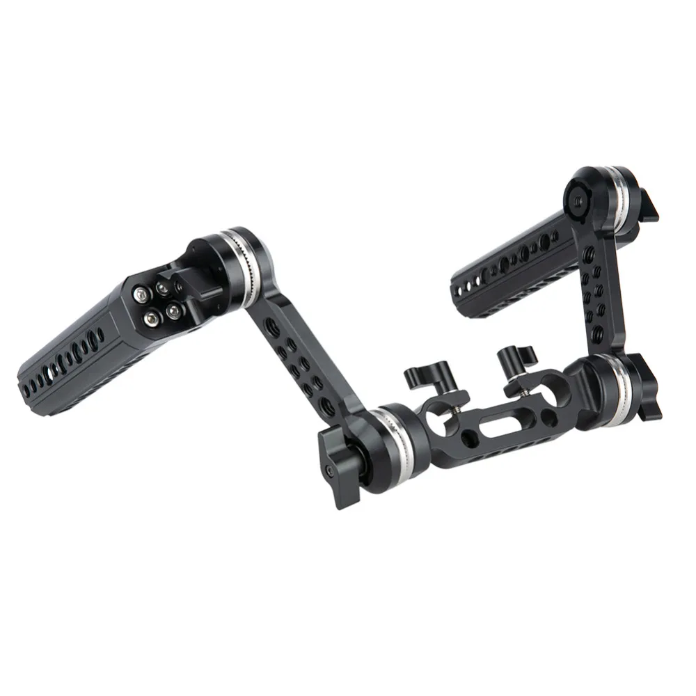 NICEYRIG Наплечная Опора с ручкой для сыра, удлиняющая рукоятка ARRI, 15 мм, наплечная опора для камеры DSLR, стабилизатор фотографии для видеосъемки