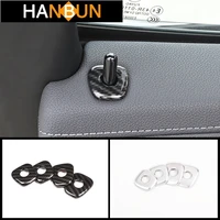 carbon fiber abs car styling door bolt decoration covers doors latch lift pin sequins for bmw x3 g01 g08 interior accessories