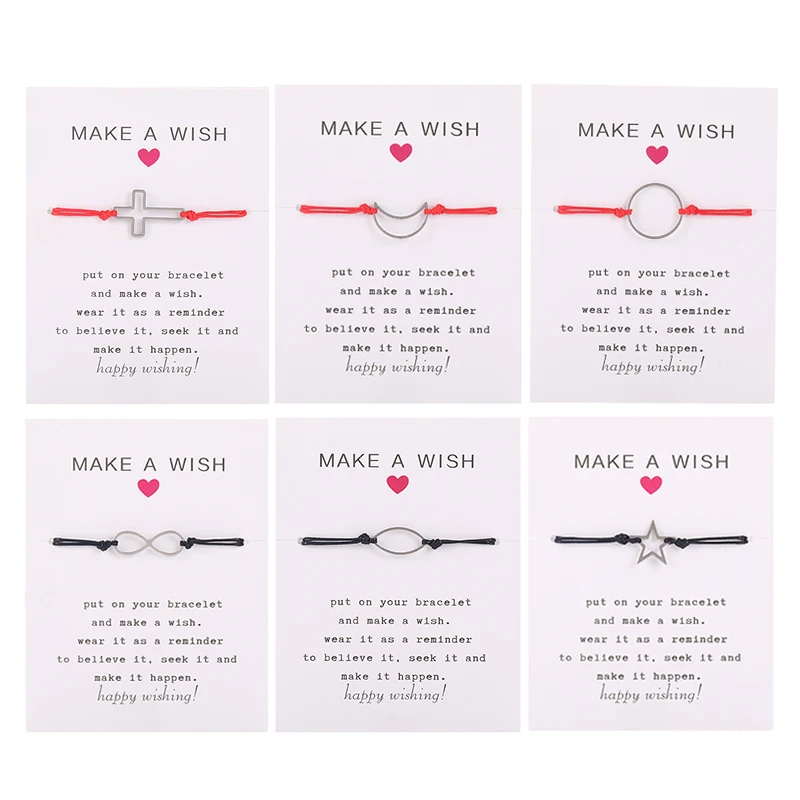 Луна Звезда круглый крест браслет пары дружба самый лучший друг подарок