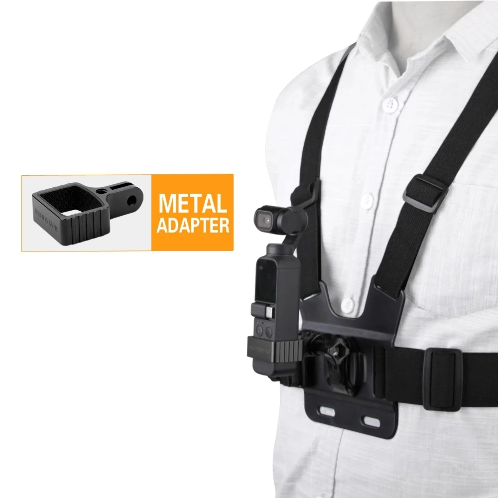Нагрудный ремень для камеры DJI OSMO карманный ношения из алюминиевого сплава