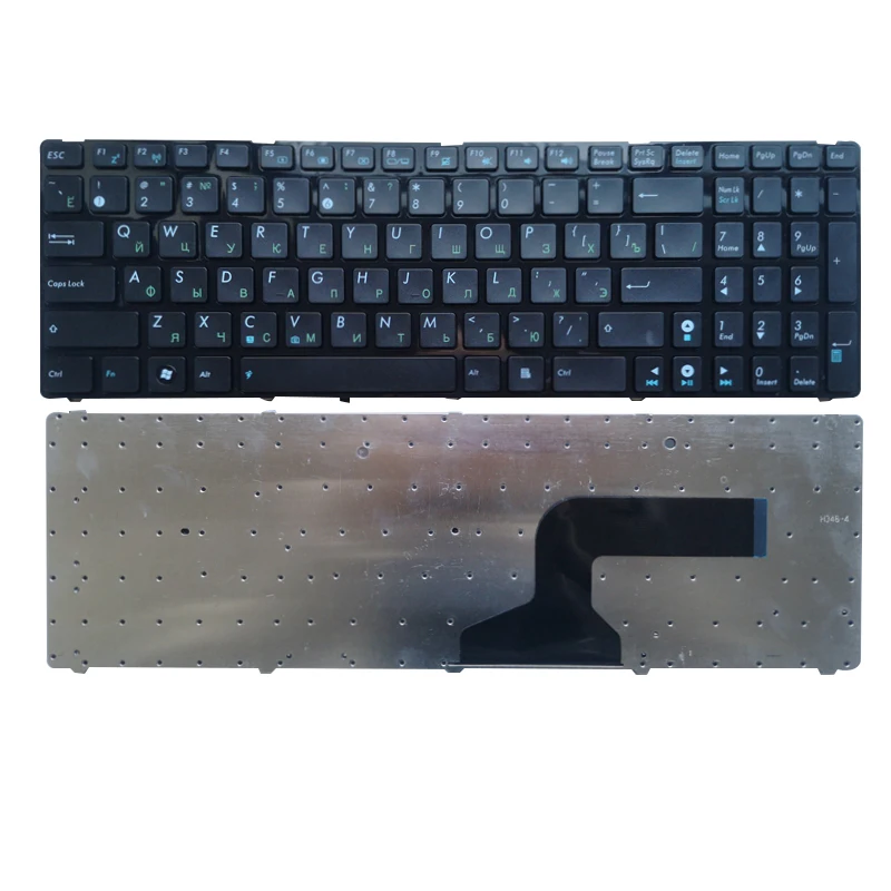 Русская черная Новая русская клавиатура для ASUS N61Ja N61Jq N61Jv N61VG N61VF K53E G53 G53JW K73 k72 k72s K73B