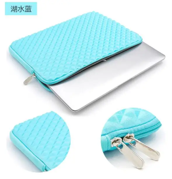 Sky blue ANKI противоударный чехол для ноутбука 15,6 15 для Dell samsung Macbook Air retina Pro 11 12 13 15,4 чехол для женщин и мужчин сумка для ноутбука - Цвет: Sky blue