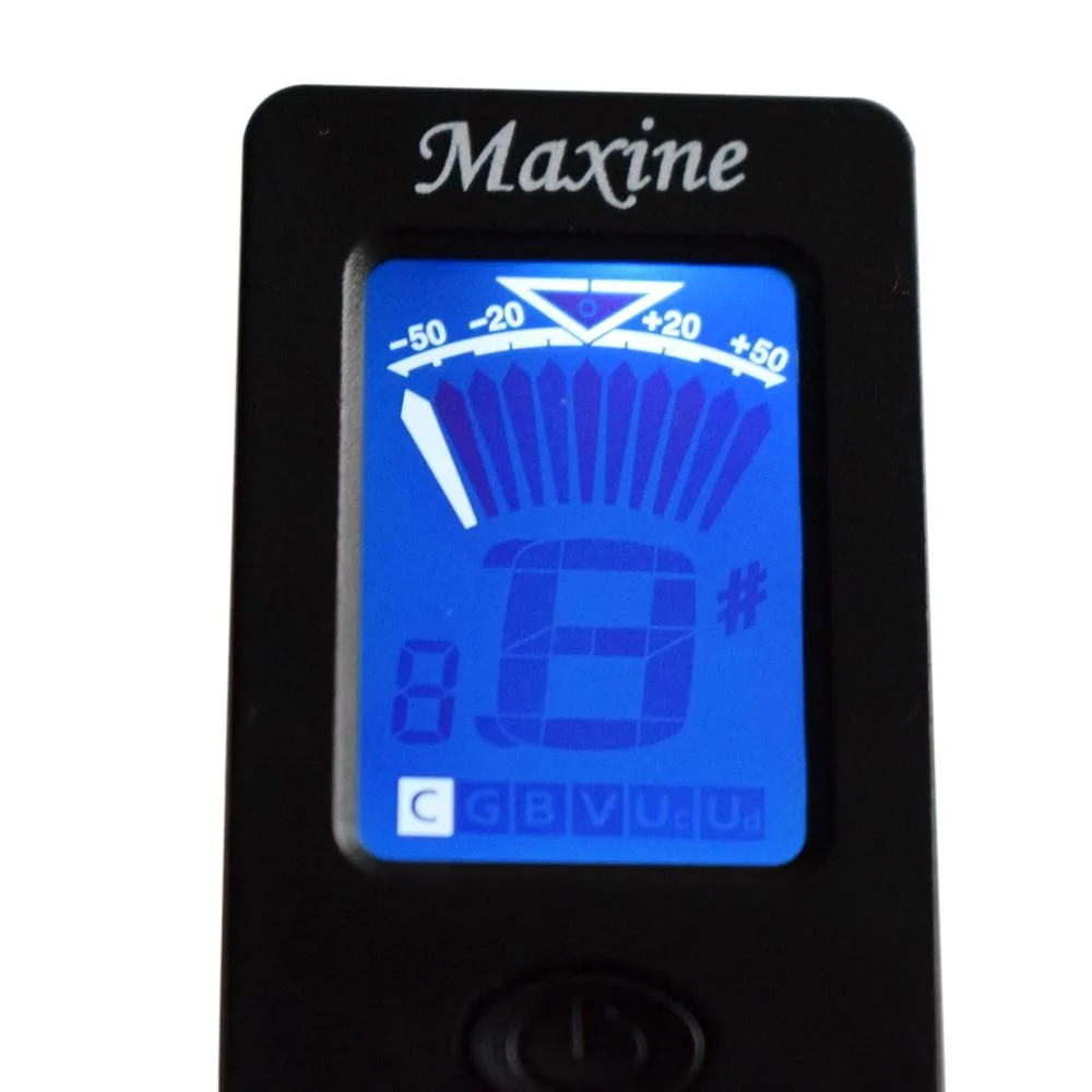 Электрическая гитара Педаль тюнера клип на хроматический цифровой мини ЖКД