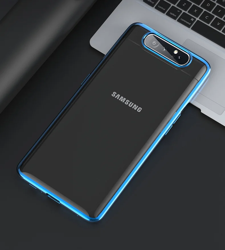 Dành Cho Samsung Galaxy Samsung Galaxy A80 Ốp Lưng Trong Suốt Xi Mạ Cho Galaxy A80 Ốp Lưng Mới Sáng Tạo Màu Chắc Chắn Bảo Vệ Chống Sốc Funda best case for samsung