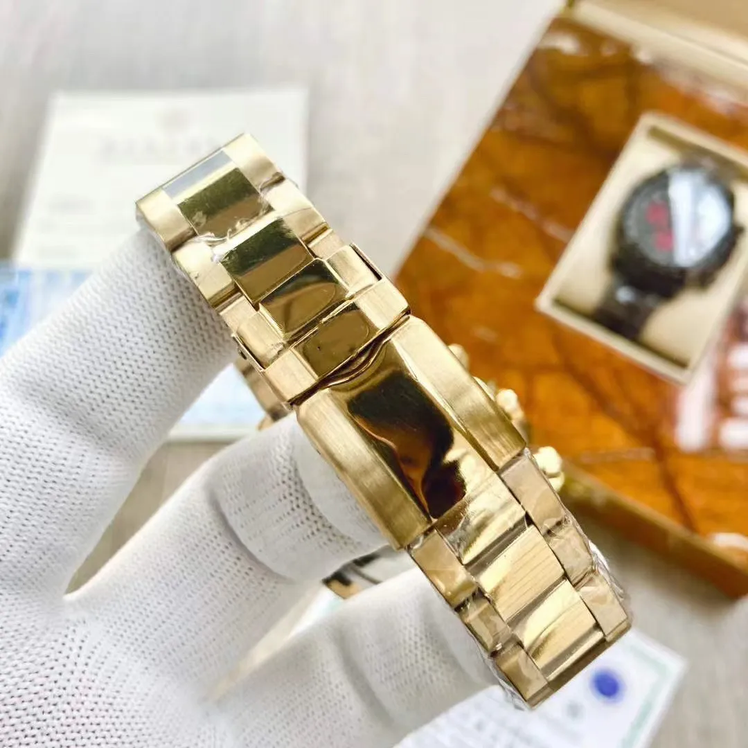 

AAA watch Men's Quartz wristwatch full function time running seconds solid strap, all hands work normallywatch