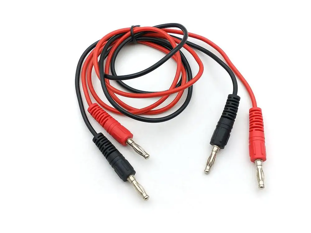 20 шт. x 4 мм Тестовые провода штекер банана соединительный кабель 80 см |