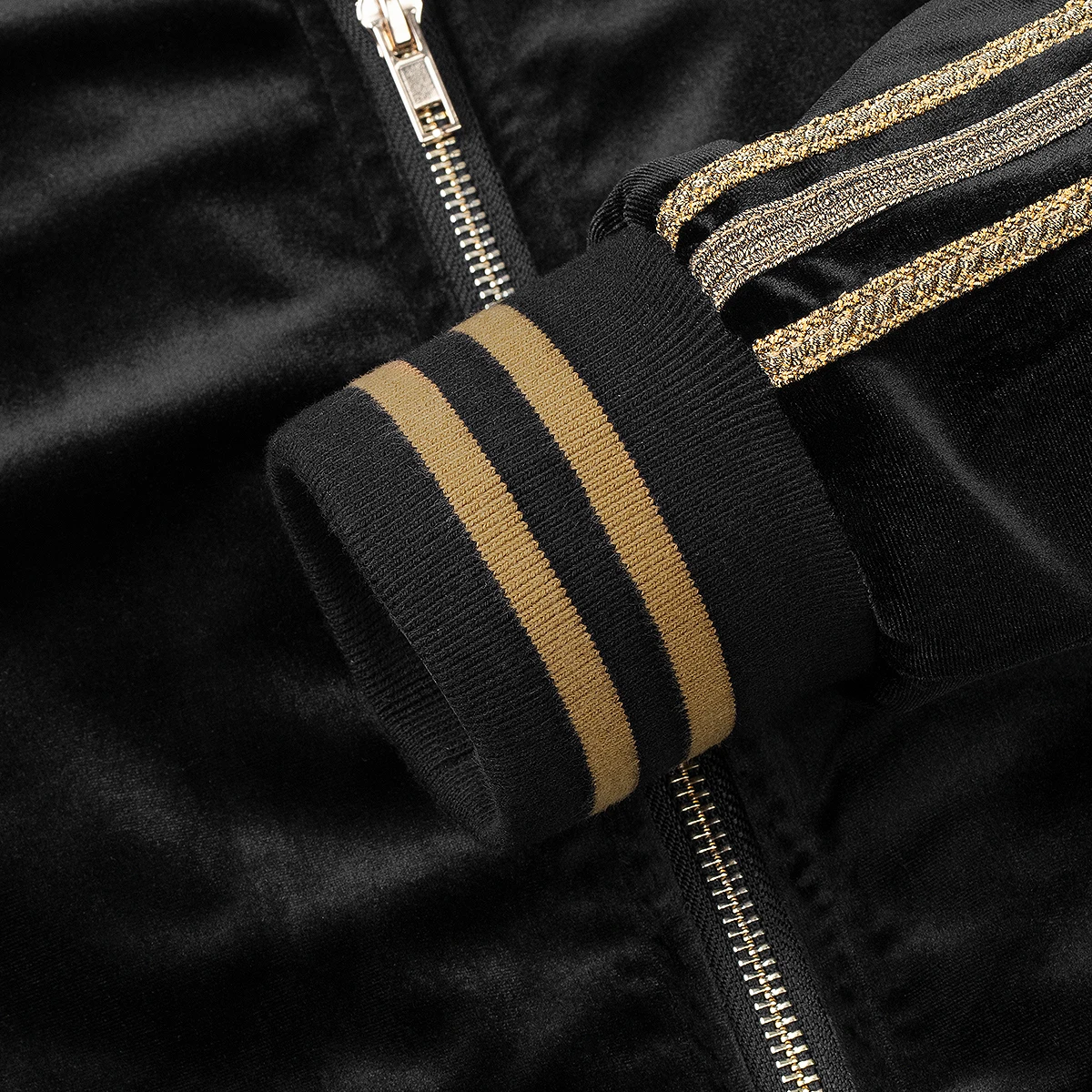 Куртка HELLEN & Вуди мужская с золотой бархатной вышивкой модная брендовая