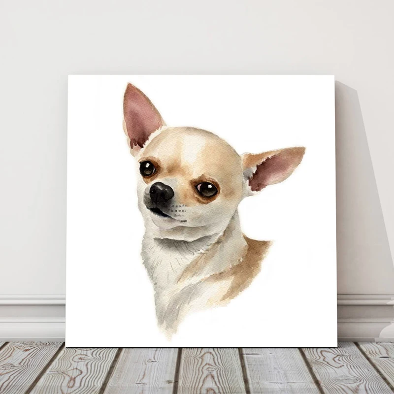 Diy алмазная живопись портрет Чихуахуа полный набор для рисования с круглыми