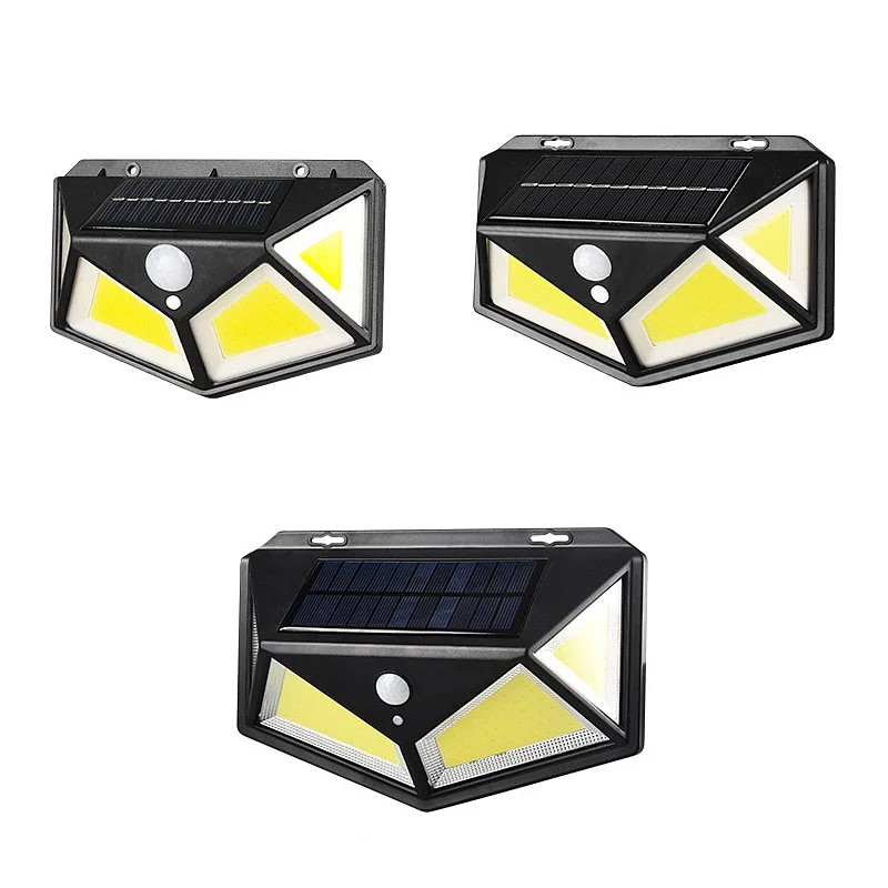 

Solar Lamp Outdoor Wall Lamp Garden Light with Motion Sensor Solar Lamp Waterproof Four Sides Led Solar Light Security Sunlight