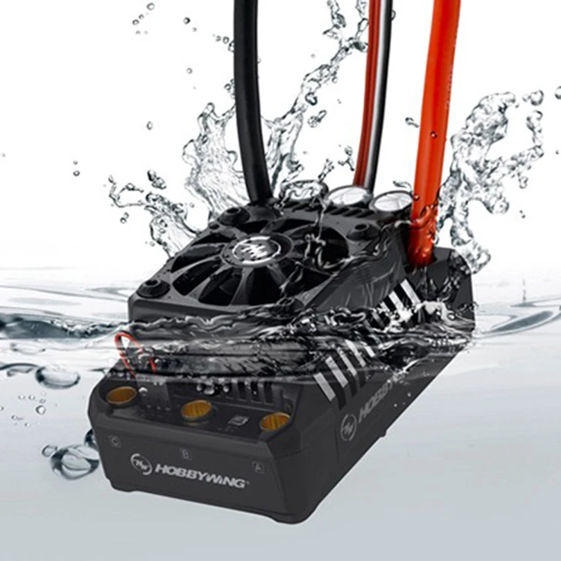 Hobbywing EzRun Max6 V3/Max5 V3/MAX10 SCT 160A/200A/120A Регулятор Скорости Водонепроницаемый