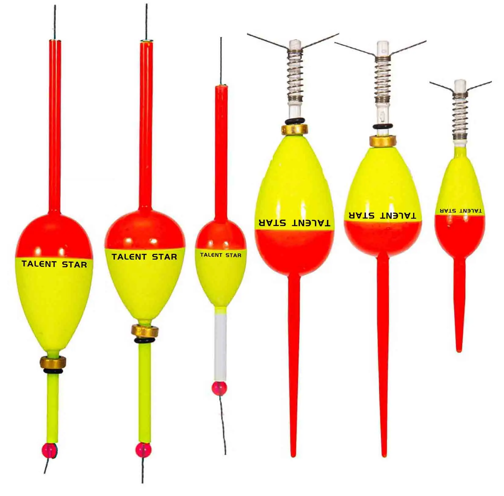 

TALENT STAR Fishing Floats Visible Multifunction EVA Foam Red Yellow Bold Seafishing Float Set for Fishing Lover