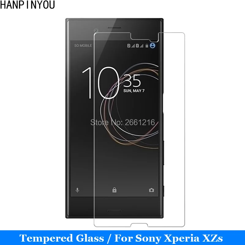 For Sony XZs Tempered Glass 9H 2.5D Premium Screen Protector Film Xperia / Dual G8231 G8232 5.2&quot | Мобильные телефоны и