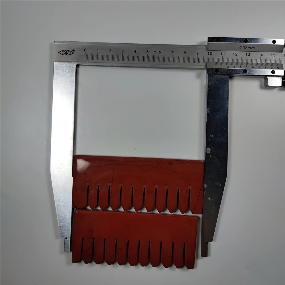 ZW Бесплатная доставка! Натуральный Красный яшма гребень кварц для лечения