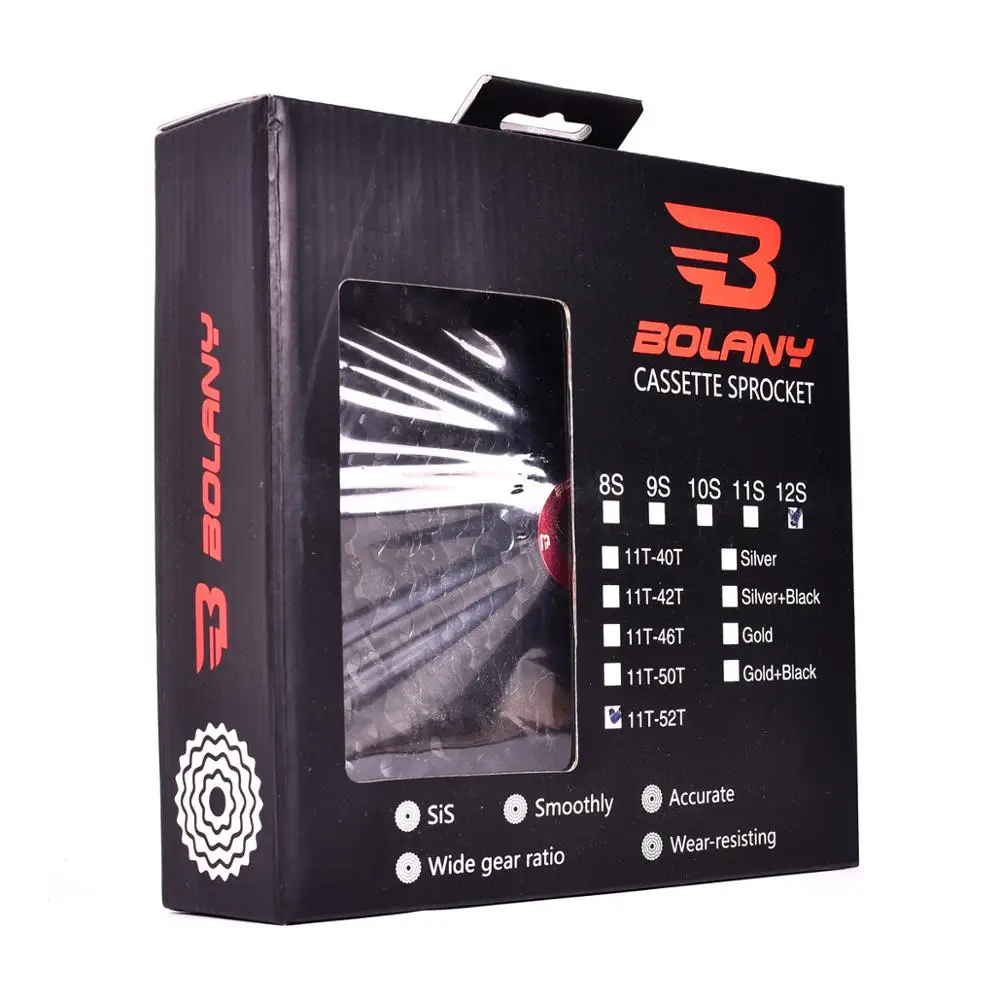 BOLANY MTB 12 Скоростей 11 52t кассета 365g Сверхлегкий велосипедный маховик 12t велосипед