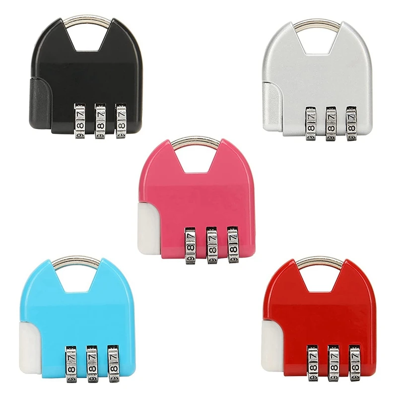 

5 шт., мини-замок для багажа