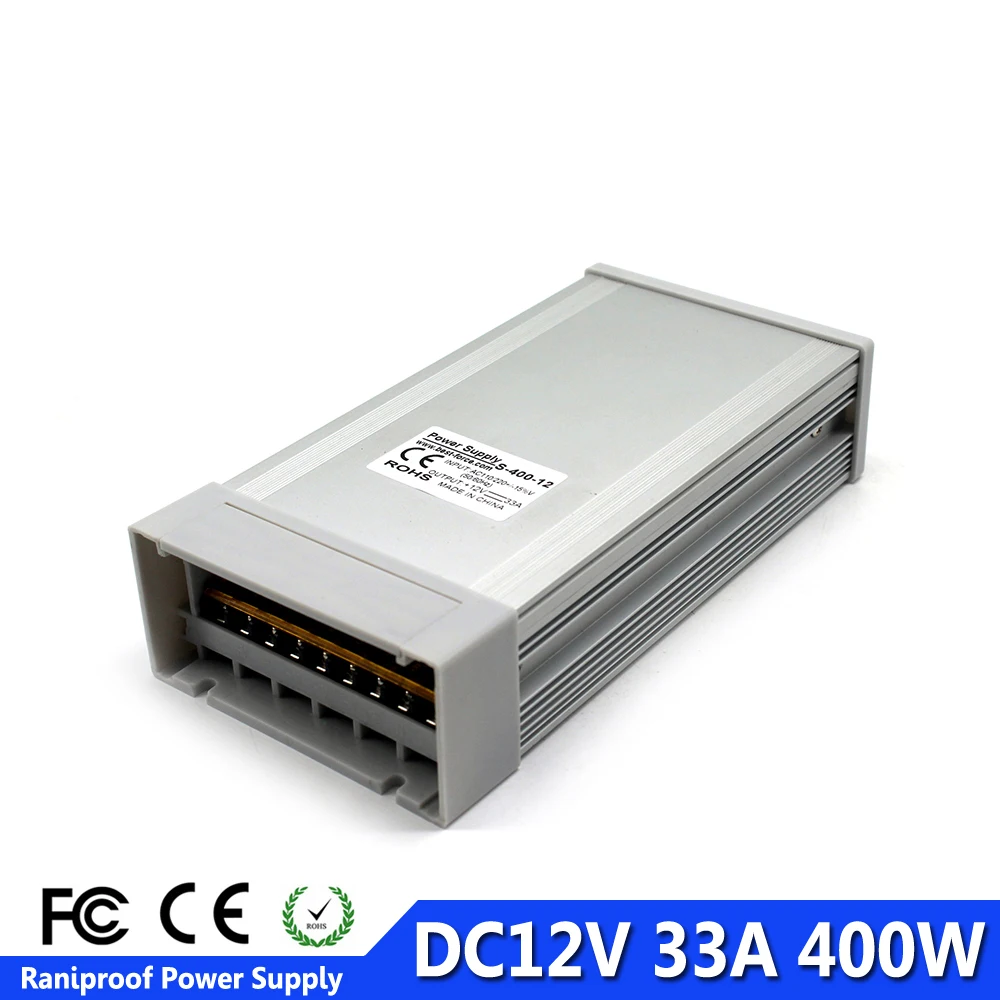 Непромокаемый источник питания DC12V 300 Вт 350 360 400 наружный Трансформатор SMPS для