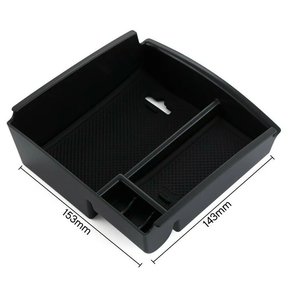 

Car Center Console Armrest Storage Box Central Containers Organizer Holder Tray Interior Accessories For Infiniti Q50 2014-2017