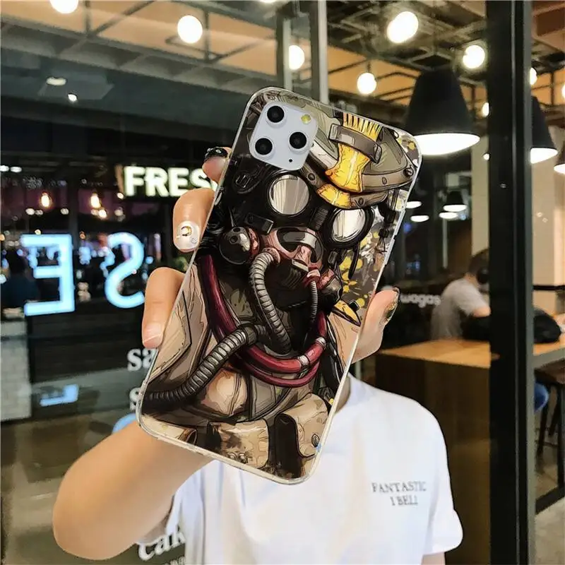 Лидер продаж новинка черный мягкий чехол из ТПУ с принтом игры Apex Legends для iPhone 11 pro