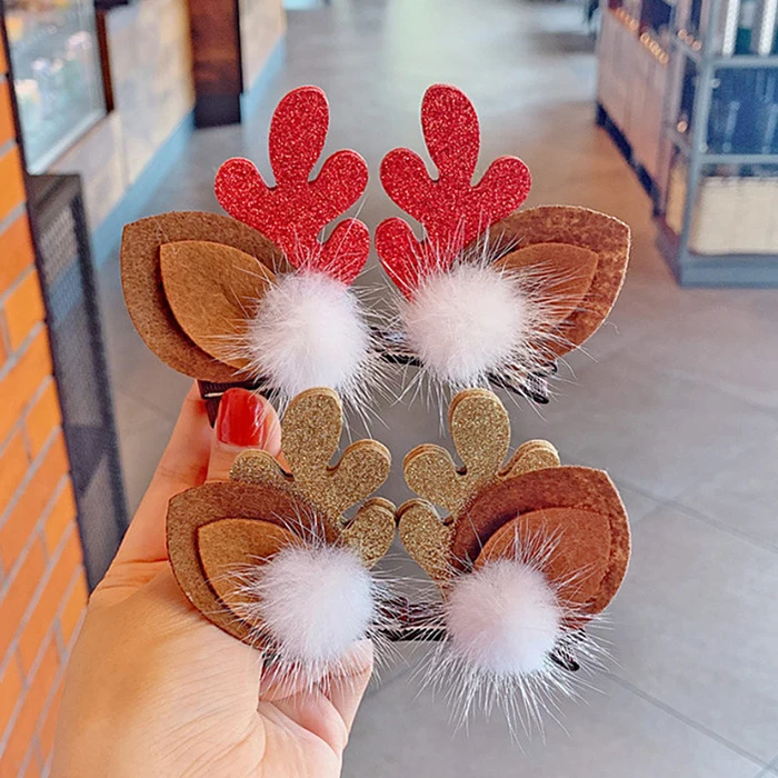 2 шт. заколки для волос в виде оленя | Мать и ребенок