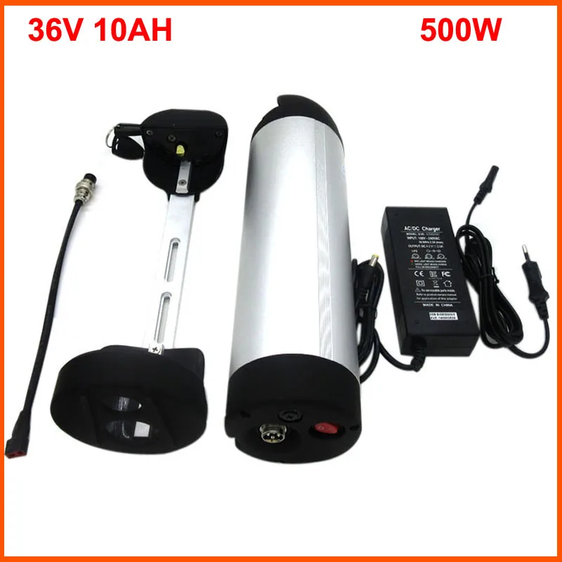 500W 10S4P е байка 36В фара для электровелосипеда в литий 18650 Батарея 10AH бутылка воды