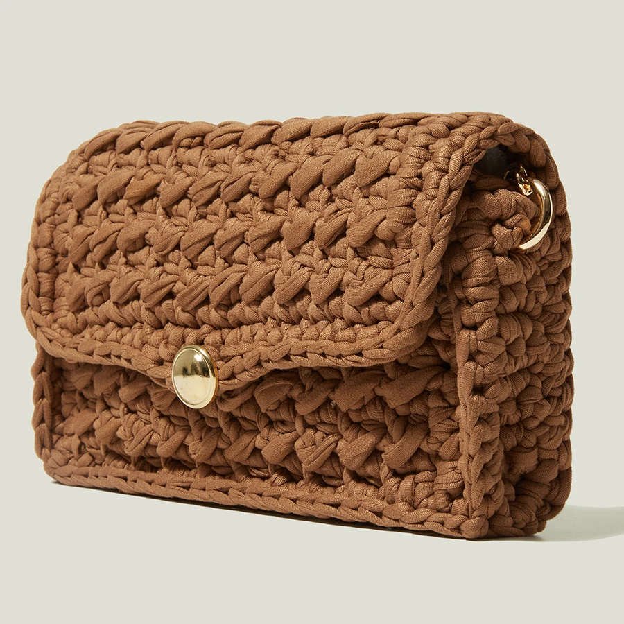 

Fashion Wool Knitting Flap Women Bags Brand Shoulder Crossbody Bag Luxury Designer Lady Shopper Messenger Bag Handbags 2021 New
