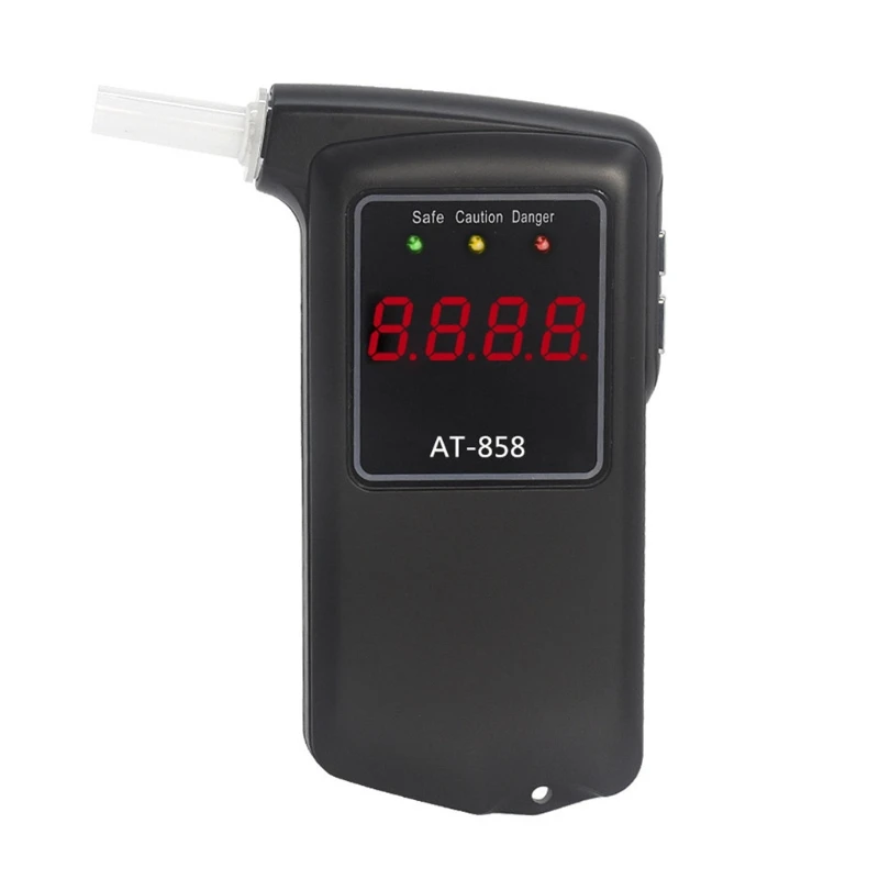 

AT-858S Portable Alcohol Tester Sensor With Color Box Blister Packaging