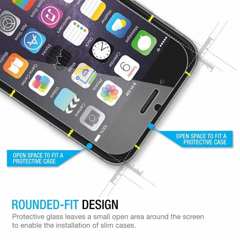 For Oukitel WP12 WP10 WP8 Pro WP7 WP6 WP5 WP5000 Screen Protector Clean Protective Film Guard Tempered Glass | Мобильные телефоны и