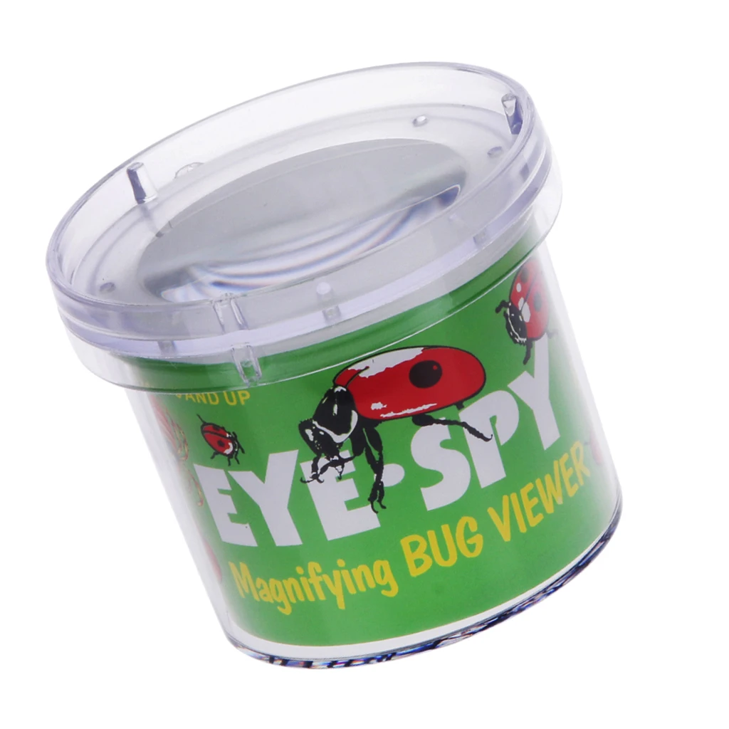 Контейнер-держатель для насекомых лупа наблюдения за природой Веселая детская