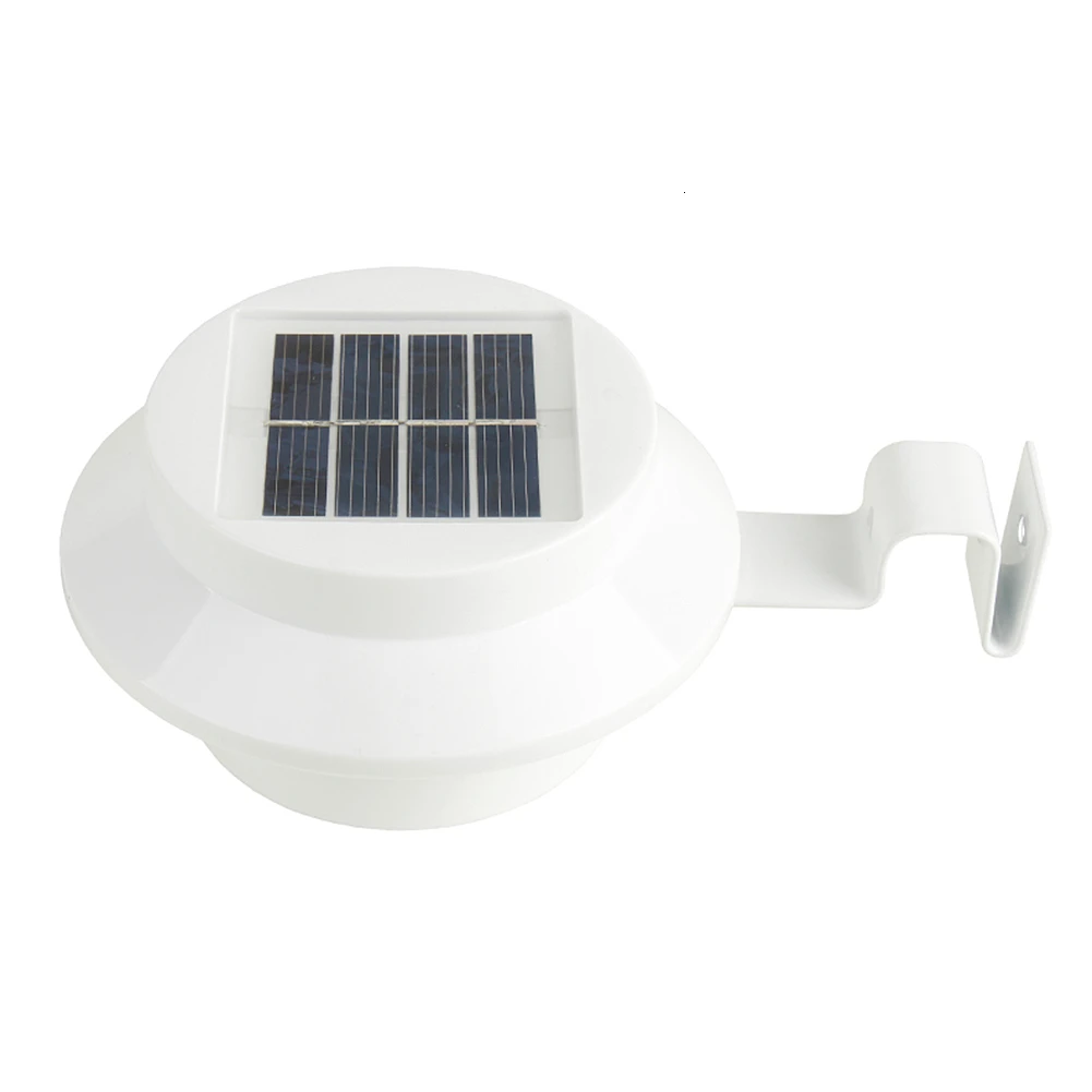 1 шт. умный светодиодный круглый солнечный желоб Универсальный светильник