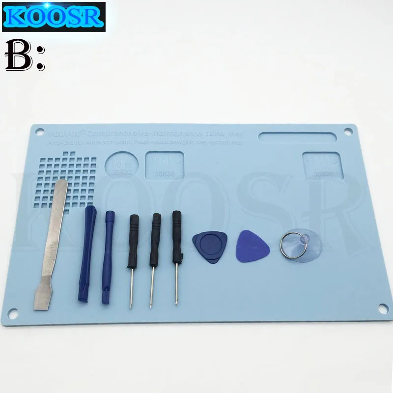 Теплоизоляционный рабочий коврик термостойкий изоляционный BGA для ремонта