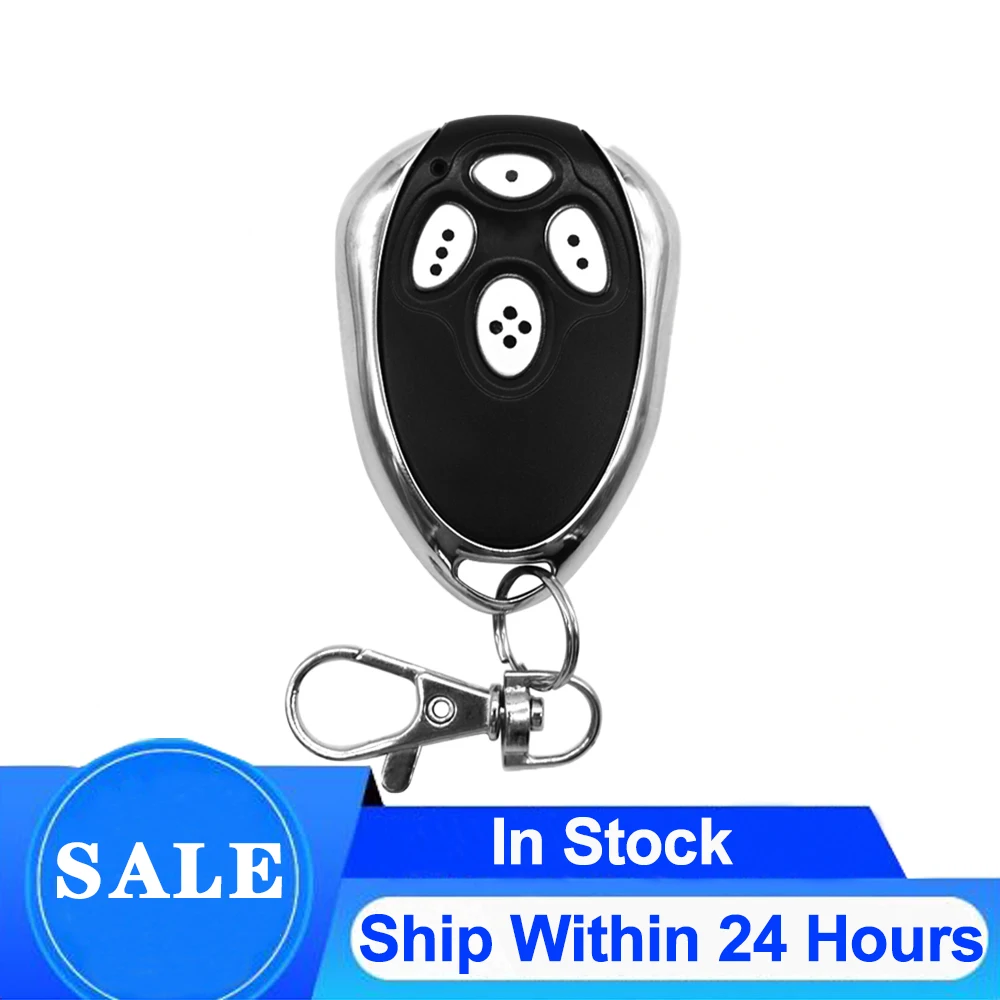 

Compatible Alutech AT-4 AR-1-500 AN-Motors ASG1000 Remote Control for Gate 433MHz Rolling Code 4 Channel Garage Door Opener