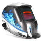 Сварочная маска с автоматическим затемнением DIN9 -DIN13, домашний электрический сварочный аппарат с регулируемым диапазоном, шлем, сварочные линзы