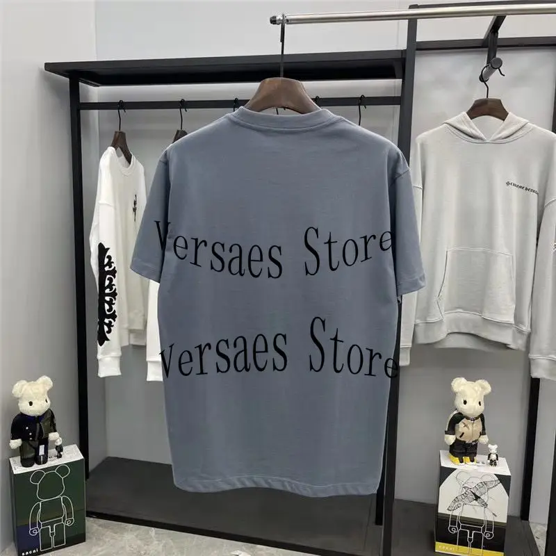 

2021 luxury brand letter printing fashion women's top temperament round neck versatile loose casual short sleeve pattern T-shirt