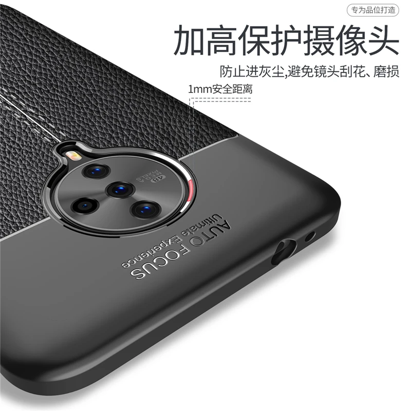 

For Cover Vivo S6 5G Case Shockproof Soft Bumper TPU Silicone Leather Capas Case For Vivo S6 5G Cover For Vivo Z6 S6 5G Fundas