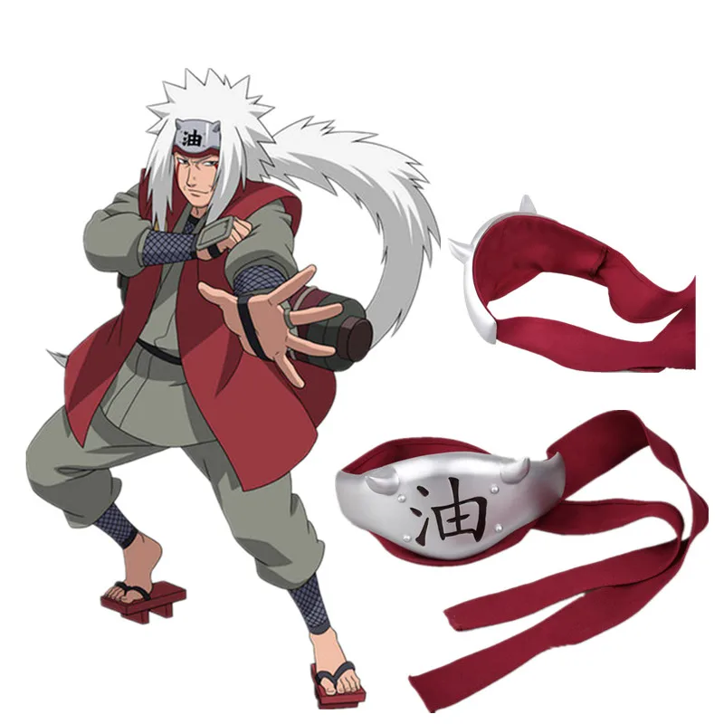 Повязка на голову Jiraiya для косплея аниме хлопковая головная повязка аксессуары