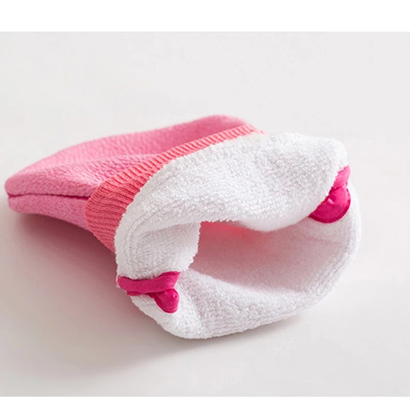 

1pc Shower Spa Exfoliator Two-sided Bath Glove Body Cleaning Scrub Mitt Rub Dead Skin Removal Magic Peeling Glove