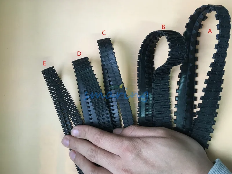 

ABCDE Plastic Track for Tank Chain Tracked Vehicle Clawler Track-type Remote Control Tank Accessory DIY RC Toy