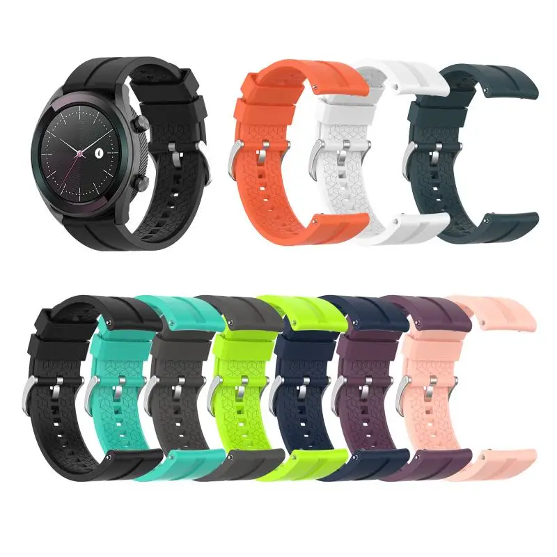 

Силиконовый ремешок для Huawei Watch GT 42 мм, официальный силиконовый браслет для часов Huawei Watch GT