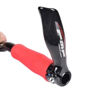 bike handlebar end carbon fiber 22 2mm cycling grip non slip adjustable hollow style bicycle hand bar mtb bicycle parts