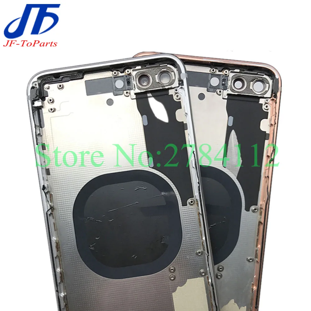 10 шт. для iphone X/8G/8 Plus 8 P/XR/XS MAX задняя средняя рамка Шасси Полный корпус сборка стекло крышка батареи дверь