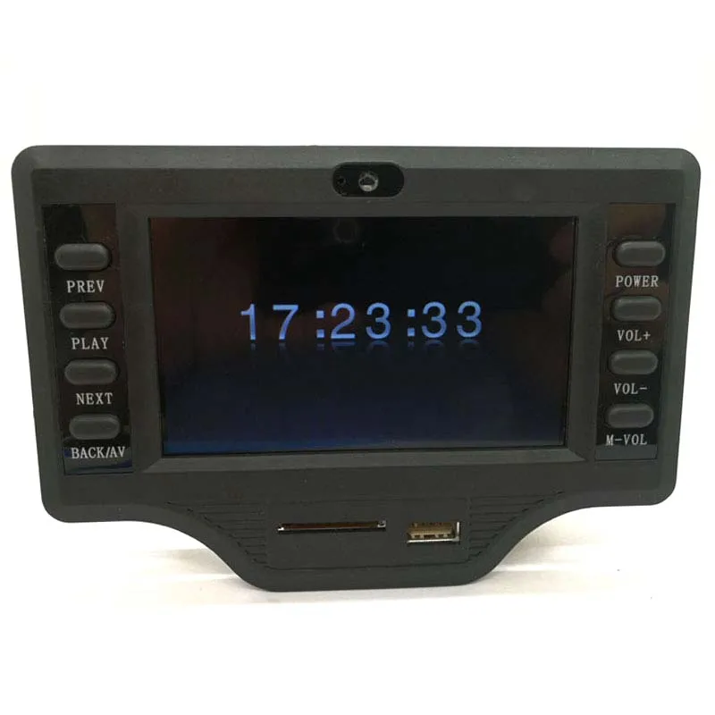4 3 дюймов ЖК дисплей o Bluetooth приемник декодер MP4/MP5 декодирования видео DC12V 2 1 Плата